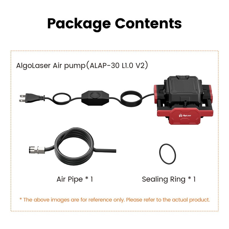 AlgoLaser 30L/min Air Assist Pump Kit for Laser Engraver
