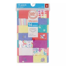 Wonder Nation girls hipster 14 pack underwear NWT size 10 tag free