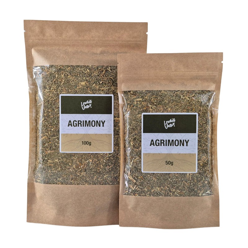 Lowhill Valley Agrimony Herb - Agrimonia eupatoria Herbal Tea –