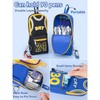 SIORTIO Pencil Pouch Basketball Jersey-Shaped Large Capacity Fashionable Minimalism +
