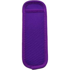Purple Reusable Popsicles Sets Neoprene Popsicle Cover,Freezer Ice Cream Pop Sleeves, Antifreezing Protective Cover for Kids Ice Pop Molds Party Drink，Specialty Tools and Gadgets，Ice Pop Molds
