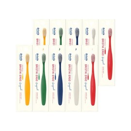 Bristic  10 Bristic Ergo Toothbrushes-Original / 브리스틱 에르고 칫솔 10개-오리지널