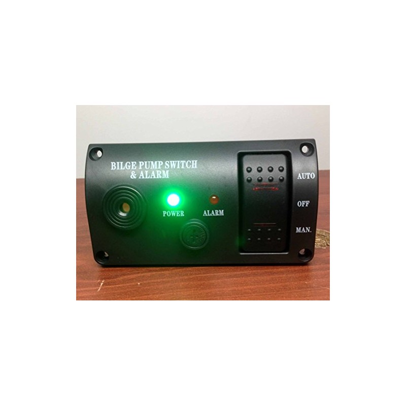 Pactrade Marine Boat Bilge Alarm and Pump Switch ABS Manual