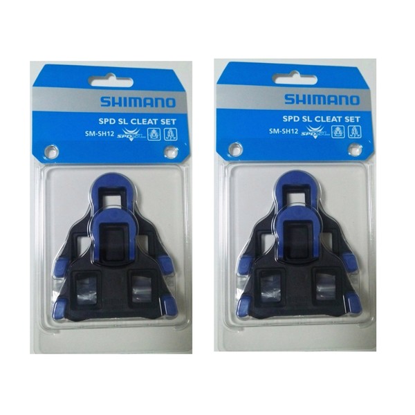 Shimano SM-SH12 Cleat Set (1° Floating Mode), Set of 2
