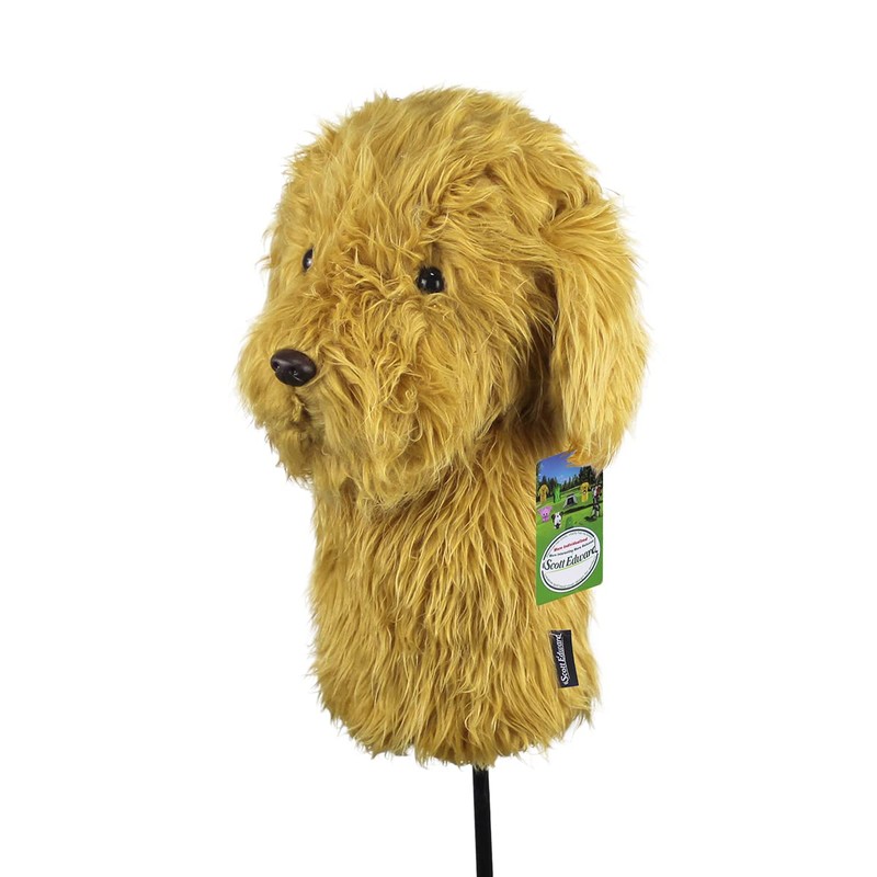 Scott Edward Covered Driver Animal Shaped Golf Club Headwear, Soft