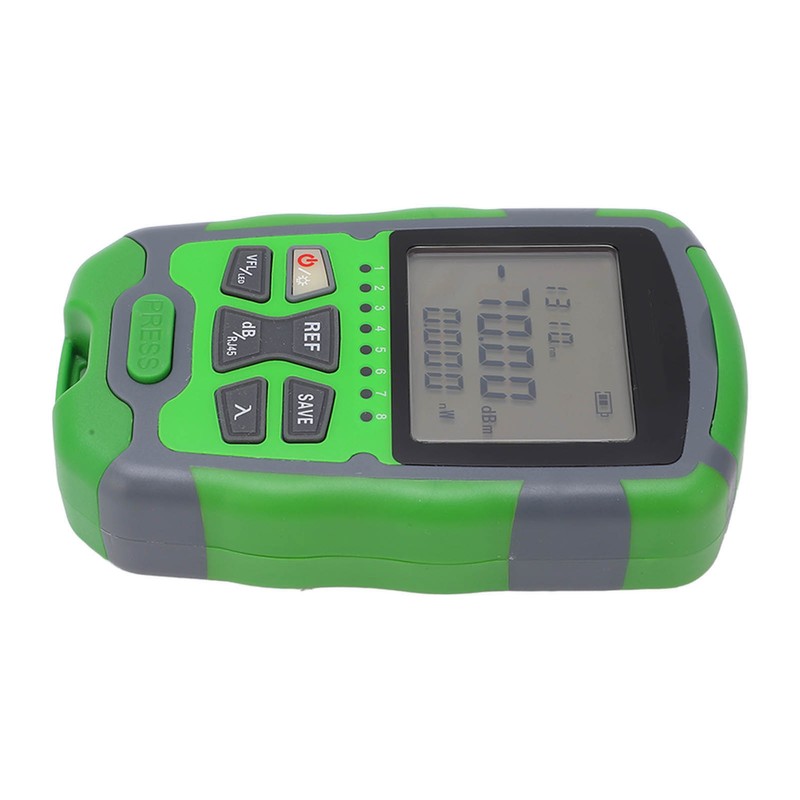 Optical Fiber Power Meter Optic Cable Tester ‑70~+10dbm Digital Display
