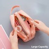 Toptime Large Capacity Pencil Case, pink, Minimalist