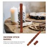 Healifty 3 Pcs Bamboo Agarwood Incense Tube Incense Stick Barrel
