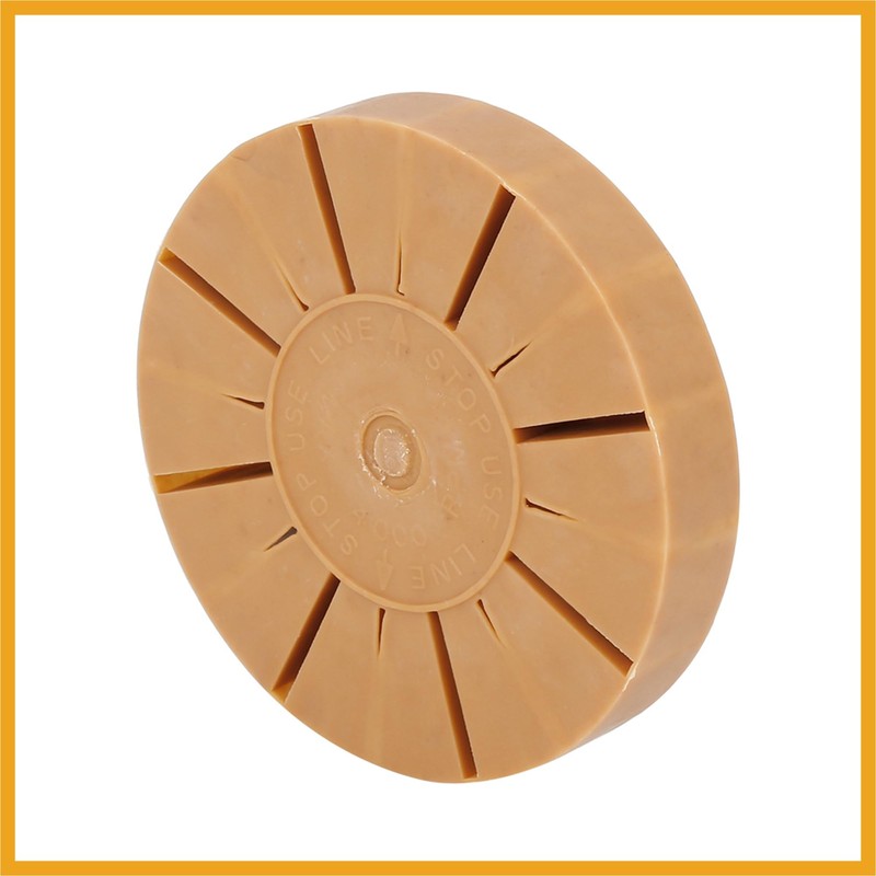 Partuto 3.5" Car Rubber Eraser Wheel Decal Removal with Drill