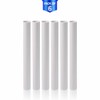 Radiator Pipe Covers 20cm Long Snap On PVC Plastic Pipe
