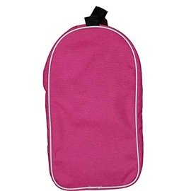 BOOT BAG FOOTBALL RUGBY TOILETRY SPORTS SCHOOL TRAVEL SHOE BAG (Pink)