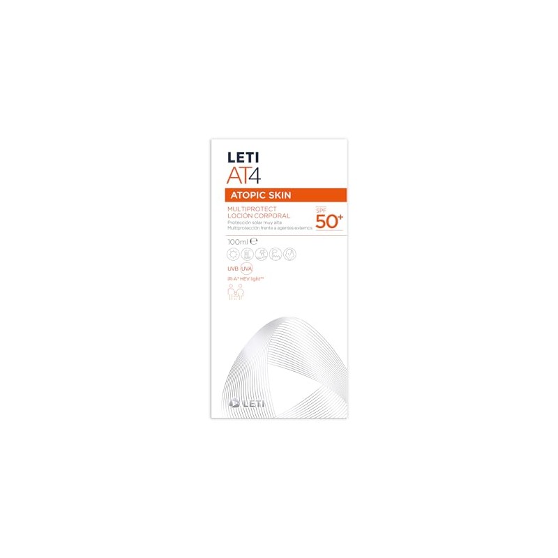 Leti At4 Multiprotect Loción Corporal Fps 100