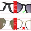 Eyeglass Glasses Nose Pads,BEHLINE Stick on Anti-Slip Adhesive Glasses Nose