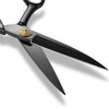 Galadim Left-Handed Dressmaking Scissors (10.4'', Black) - Dressmaker Shears for