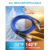 WNCGC 2 Way Tire Inflation Hose 1/4 Inch x 8.2FT