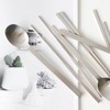 Domestic Premium Kamome Kitchen Pleated Stainless Steel Spoon and Chopstick