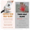 Copper Tech Ladies Golf Gloves Women Right Handed Golfer &