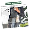 BIUDECO Salon Stylist Aprons Barber Apron Work Apron Work Adjustable