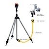 360‑Degree Rotating Sprinkler Automatic Watering Sprinkler with Tripod for Garden