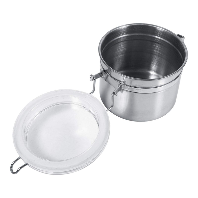 Fdit Stainless Steel Airtight Food Storage Containers Dry Containers Storage