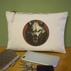 'Growling Werewolf' Canvas Clutch Bag/Accessory Case (CL00043433)