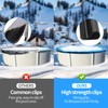 60Pcs Winter Pool Cover Clips for Above Ground Pools- 2