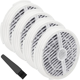 EATBALE GL-2103 Air Purifier Filter Replacement HEPA Filters for RIGOGLIOSO Portable Air Purifier GL2103, for JINPUS GL-2103, for LTLKY 900S, HEPA and Activated Carbon Filters (4Pcs)
