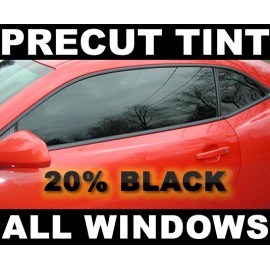 Precision Window Films Pontiac Grand Prix 4dr Sedan 97-03 PreCut Window Tint -Black 20% VLT Film