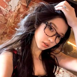 MANGMAO Cheetah Print Kawaii Fake Glasses Y2k Glass Emo Grunge Accessories Cosplay Anime Vintage Leopard Print Glasses (Leopard,One Size)