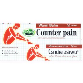 Counter Pain Warm Balm 30G for Massage and Relaxation, Sports Activity