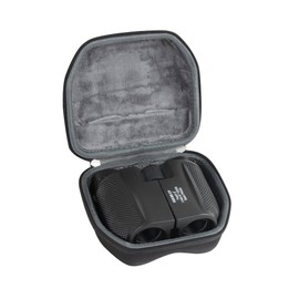 Hermitshell Hard Travel Case for Aurosports 10x25 Folding High Powered Binoculars with Weak Light Night Vision Clear Bird Watching Great