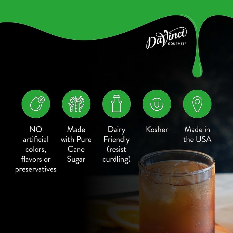 DaVinci Gourmet Naturals Caramel Syrup, 25.4 Fluid Ounces (Pack of