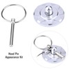 GOTOTOP Bonnet Pin Lock Kit, 2 Pieces Quick Release Splint