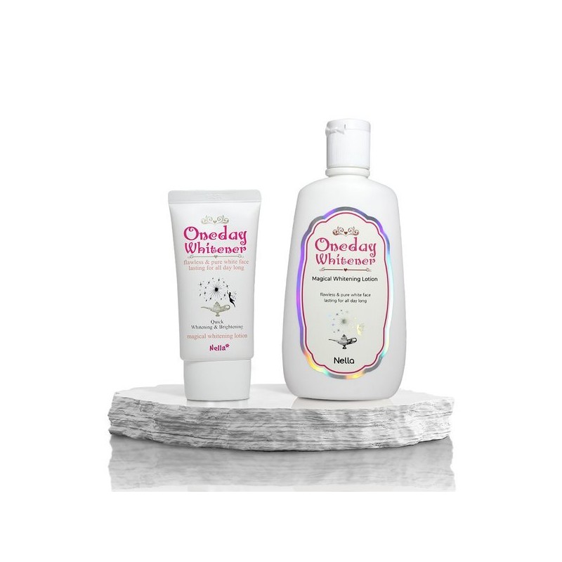 NellaFantasia 원데이화이트너 화이트닝 로션 120ml 2개 One-day whitener brightening lotion