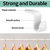 Hanger Hooks, 50pcs Clothes Hanger Connector Hooks, Space Saving Cascading