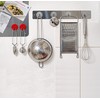 Three By Three Seattle Spot-On Mini Magnet Hooks, Stainless Steel,