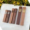 Wood Mezuzah Case with Scroll for Door Modern/Traditional Design, Easy