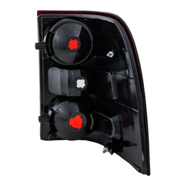 KarParts360 For Ford Explorer 2006 07 08 09 2010 Tail Light Driver Side | Bulb Excluded | Clear and Red Lens | Replacement For FO2818140, FO2800195 | 6L2Z13405CA