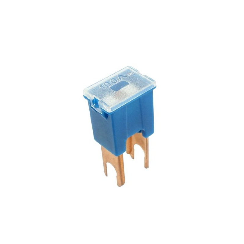 sourcing map 100A Blue PAL Pacific Male Slow Blow Fuse