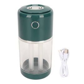 Portable Mini Humidifier 520ml Fast Humidification Automatic Power Off USB Humidifier with Two Spray Modes for Travel Green