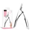zalati False Nail Clippers Stainless Steel Gel Nail Tips Cutter