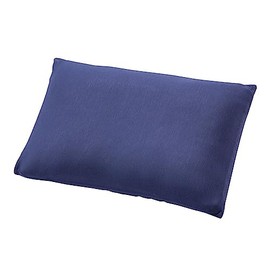 Cainz Pillowcase 15.7 x 23.6 inches (40 x 60 cm), Moffle Fitted Pillow Cover Navy, Solid, Simple, Washable