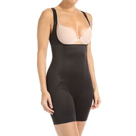 Miraclesuit Women's Shapewear Torsette Thigh Slimmer, Nude, XL