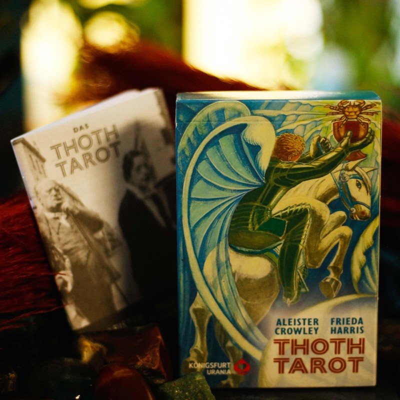 Aleister Crowley Thoth Tarot Standard DE: 78 Karten mit Anleitung