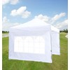 SCOCANOPY Church Window Sidewall for 10x10 Canopy Frame, 3 Pack