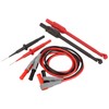 Multimeter Test Leads Kit Brass PVC PA Durable Wearable 4mm