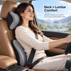 Premium Memory Foam Car Seat Cushion Set for Driving –