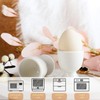 ZXJLWR Set of 9 Egg Cups, 4.8 x 4.9 cm