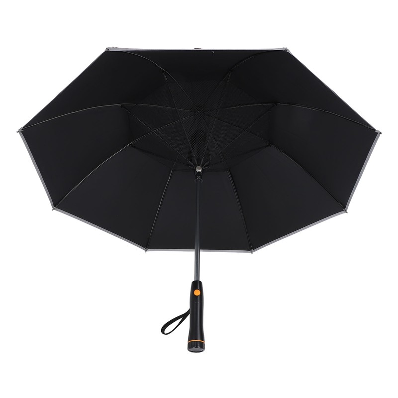 Portable Umbrella with Fan Reflective UPF 50+ Sun and Rain