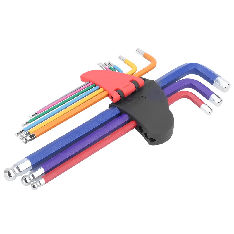 Lengthened Type Flat End Hex Wrench Set Socket Head Wrench